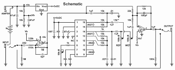 Pt2399 echo, reverb effects schematic circuit. Pt2399 Echo Schematic With Opamp Pt2399 Echo Extended Ap Flickr