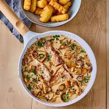 Schnitzel Mit Pilzragout Rezept Essen Und Trinken