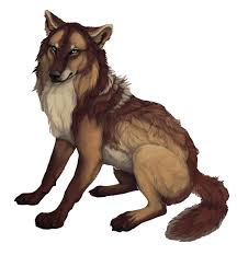 Anime Black And Brown Wolf Wolves Wolfs Commission Holly By Savage Wolf Art Cartoon Wolf Dog Art