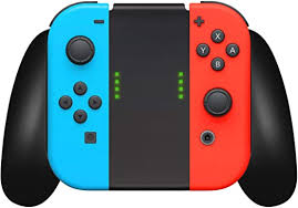 Геймпад pdp little wireless controller для nintendo switch. Amazon Com Joycon Comfort Grip For Nintendo Switch By Talkworks Controller Game Accessories Handheld Joystick Remote Control Holder Joy Con Kit Black Video Games