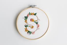 Hand embroidery letters, hand embroidery patterns flowers, basic embroidery stitches, hand embroidery videos. Letter S Embroidery Pattern Floral Embroidery Pattern Pdf Etsy