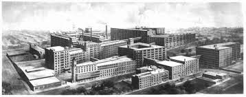 The Stetson Hat Factory During Peak Production In Philadelphia Pa This Factory Was The Result Of Extremely High Demand For Show Place Stetson Hat Aerial View