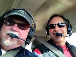 Angel Flight volunteer pilot flying cancer patient