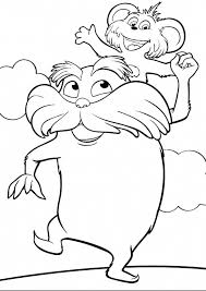 Cat hat coloring pages free sheets dr seuss cartoon sheet. Coloring Pages Dr Seuss Printable Coloring Pages For Kids