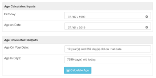 Age Calculator: See Age Today Or Any Date In The Past Or Future