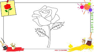 Check spelling or type a new query. How To Draw A Rose Simple Easy Slowly Step By Step For Kids Children
