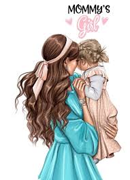 Pin De Erika La Zarka Martinez En C R E A T I V I T Y Diseno Madre E Hija Dibujo Madre E Hija Madre Arte