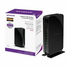 The cable modem requires cable broadband internet service. Netgear Cm500v 16x4 Docsis 3 0 680mbps High Speed Cable Modem With Voice Phone Jack For Sale Online Ebay