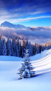 Spending a weekend in the mountains always leaves me feeling refreshed. Winter Mountain Tree Iphone 6s Plus Wallpaper Gallery Yopriceville High Quality Images And Transparent Png Free Clipart