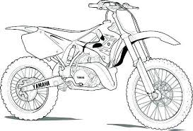 Coloring Page Dirt Bike Hd Bike Drawing Dirt Bike Tattoo Motorbike Drawing
