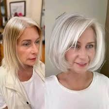 What are your opinions about this hairstyle change with a blond wig?
