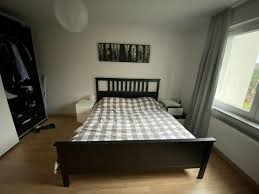 Finde jetzt schnell die besten angebote für ikea hemnes bett gebraucht auf allekleinanzeigen.ch. Ikea Hemnes Bettgestell Braun 200 X 180 Cm Mit 2x Lidl Lattenrost In Bochum Grumme Auf Kleinanzeigen De