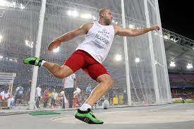 Trzykrotny uczestnik igrzysk olimpijskich , zdobył srebrny medal w 2008 w pekinie 1 oraz w 2016 w rio de janeiro. Piotr Malachowski Won In Doha Dl With 66 72m