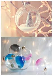 Diy Boule De Noel Verre Transparente A Garnir Boule De Noel Boule De Noel Transparente Boules De Noel En Verre