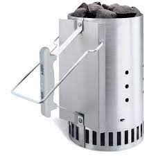 Amazon Com Weber 7416 Rapidfire Chimney Starter Patio Lawn Garden 14 99 Weber Grill Grill Accessories Weber Bbq