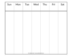 We have 7 great pictures of 2021 weekly calendar printable first week. Blank Calendar Printable My Calendar Land