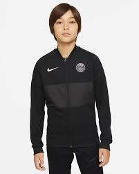 Follow sportskeeda for all the latest news about psg and much more. Paris Saint Germain Fussballjacke Mit Durchgehendem Reissverschluss Fur Altere Kinder Nike Lu
