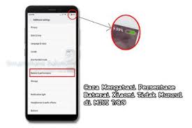 Di Bawah Ini Adalah Langkah Langkah Merubah Tampilan Persentase Baterai Di Hp Xiaomi Agar Muncul Indikator Sisa Daya Baterai Smartphone Baterai Pengetahuan