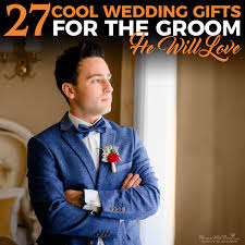 Choose this road and your choice of unusual wedding gifts is going to be so off the mark, it'll be a gift that never sees the light of day after the wedding is over, or a gift voucher that never gets cashed in. 27 Cool Wedding Gifts For The Groom He Will Love