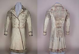 Hide Coat Native American Clothing Fashion Mountain Man Clothing
