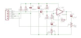 Electronic roulette wheel circuit diagram. Electret Mic Diy Pre Amplifier Using Opamp