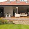 The cost of extending a home depends on what the addition consists of. 1