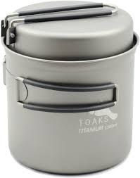 Toaks Titanium 1100ml Pot With Pan Find Out More About The Great Product At The Image Link Camping Cooking Supplies Camp Kitchen Outdoor Camping Kitchen