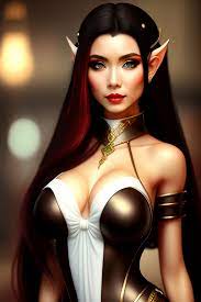 Lexica - Sexy female elf, anime