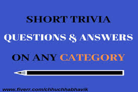Please, try to prove me wrong i dare you. Write Custom Trivia Quiz Multiple Choices Questions By Chhuchhabhavik Fiverr