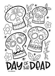 You can print or color them online at getdrawings.com for absolutely free. Day Of The Dead Coloring Sheet By Mrs Arnolds Art Room Tpt