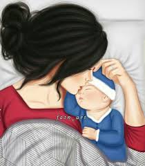 Idea By Danny Momo On Family In 2020 Mother Daughter Art Mother Art Cute Couple Art