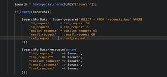 احتاج مساعدة كود بحث لا يعمل Sql Php حسوب I O