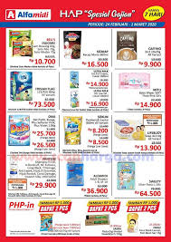 Berikut ini beberapa katalog promo harga alfamidi sebagai rujukan kamu untuk berbelanja. Promo Alfamidi Spesial Gajian 24 Februari 1 Maret 2020 Scanharga