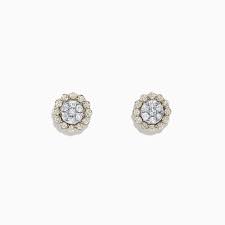 14k gold pink freshwater cultured pearl stud. Effy D Oro 14k Yellow Gold Diamond Stud Earrings 0 63 Tcw Effyjewelry Com