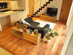 ナチュラル ブラック色のコーディネート事例 ソファの後ろにベンチを置く提案 ソファ 後ろ ソファ インテリア