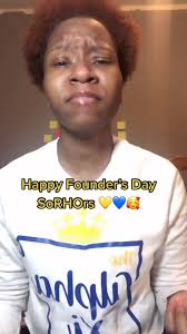 Happy Founder's Day to my SoRHOrs 💛💙🗣🤗 #foryou #d9 #sigmagammarho