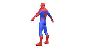 3d Model Spider Man Spiderman 3d Model Man