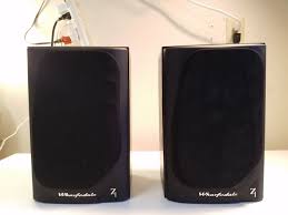 Pair Of Wharfedale Diamond 7 1 Stereo Speakers 100w Black Tested Wharfedale Speaker Bookshelf Speakers Stereo Speakers