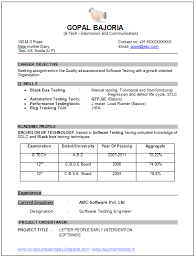 Fresher sample template examples of. B E Ece Resume Format Resume Templates Resume Format Download Professional Resume Samples Resume Format