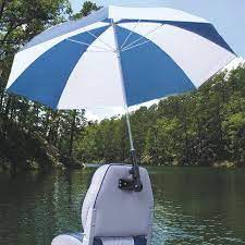 Overton S Real Shade Boat Seat Umbrella With Bracket Boating Marine Bimini Tops T Tops Shades S Fishing Boat Accessories Boat Bimini Top Boat Seats