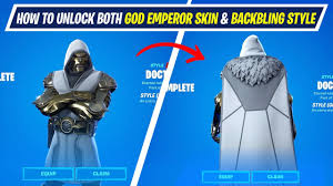At least in our universe. How To Unlock Doctor Doom God Emperor Edit Style And God Emperor Doom S Cowl Backbling In Fortnite