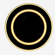 Black Gold Circle Border Circle Black Gold Border Png Transparent Clipart Image And Psd File For Free Download Circle Borders Black Gold Circle