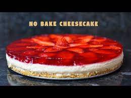No Bake Cheesecake Easy Strawberry Cheesecake Hungry For Goodies Youtub Strawberry Cheesecake Recipe Condensed Milk Cheesecake Recipes Cheesecake Recipes