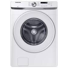 Apr 18, 2019 · the samsung 2019 champagne front load washer with steam is not only powerful but also very quiet. Samsung 27 In 4 5 Cu Ft High Efficiency White Front Load Washing Machine With Self Clean Energy Star Wf45t6000aw The Home Depot