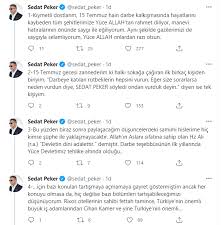 Sedat peker kimdir, hayatı ve biyografisi. Sedat Peker Den Ahmet Hakan Ve Fettah Tamince Iddiasi