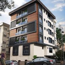 Tarik Alaskari 3d Teknik Cizim Modelleme Tasarim Kartal Armut Ta 283550 Bina Cephesi Modern Mimari Ev Dis Tasarimi