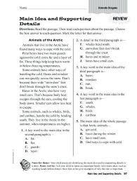 Main Idea Worksheets Third Grade Main Idea And Supporting Details Worksheets Main Idea And In 2020 Main Idea Worksheet Supporting Details 4th Grade Reading Worksheets