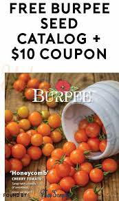Free 2019 Burpee Seed Catalog 10 Coupon Yo Free Samples Burpee Seeds Seed Catalogs Burpees