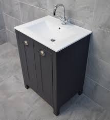 Select our wide range of elegant designs and styles of vanity will help you make a tidy look bathroom. Derby 600mm Dark Grey Bathroom Storage Vanity Sink Basin Unit Ebay