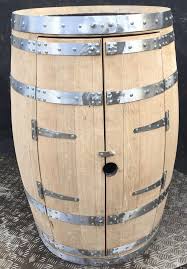 Solid Oak Wine Barrel Cabinet Tubs Patio Tables Garden Furniture Wine Barrel Wine Barrel Furniture Barrel Furniture
